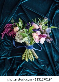 Large Colorful Unique Wedding Bouquet