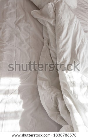 Image, Stock Photo Good morning Bed Bedroom