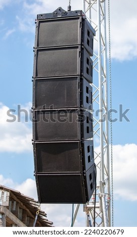 Similar – Sound reinforcement at a party