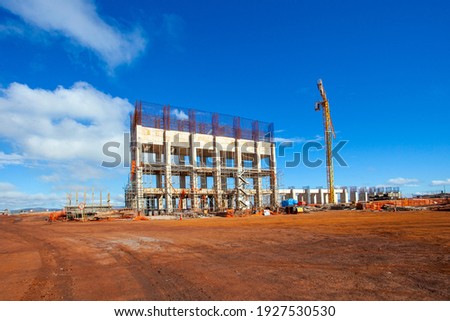 large construction site