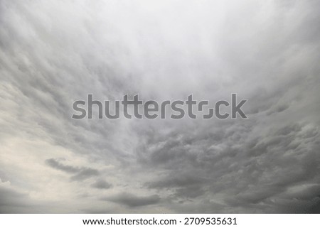 A Large and Dramatic Overcast Sky Featuring Dark, Brooding Clouds Full of Emotion and Depth