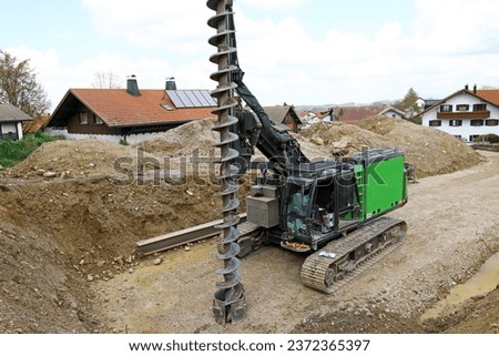A large drill for drilling geothermal and stability pillar