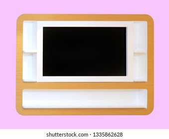 Large empty blank black