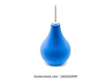 Blue Enema White Plastic Cap Isolated Stock Photo (edit Now) 1309043917