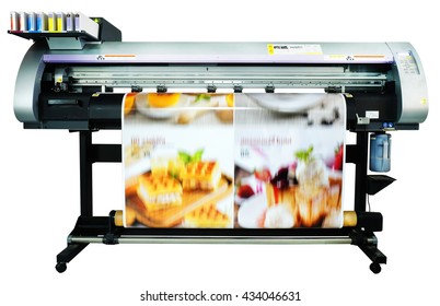 large format ink jet printer - Shutterstock ID 434046631