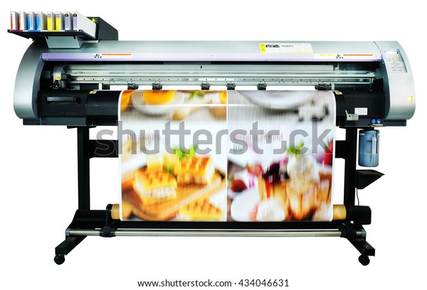 large format ink jet
printer