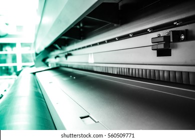 Large format printer roll.