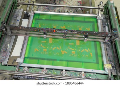Large Format Screen Printing Serigraphy Screenprint Studio Workshop Machine 