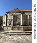 Large Onofrio’s Fountain in Dubrovnik, Croatia