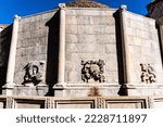 Large Onofrio’s Fountain in the old town of Dubrovnik, Croatia.