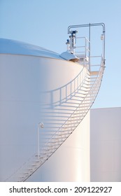 A Large Fuel Tank A An Automotive Fuel Tank Farm