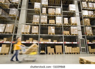 Large furniture warehouse