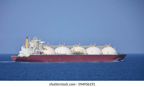 Large gas tanker