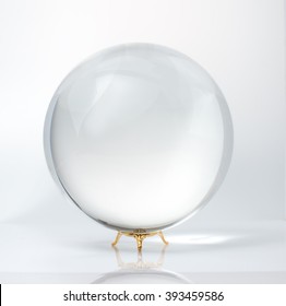 large glass ball for predictions