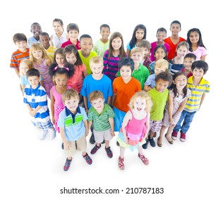 Large Group Of Children