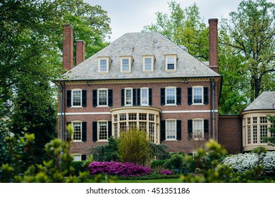 Large House In Guilford, Baltimore, Maryland.