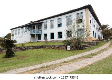 
Large House Of A Rich Family In An Old Coffee Farm In Brazil