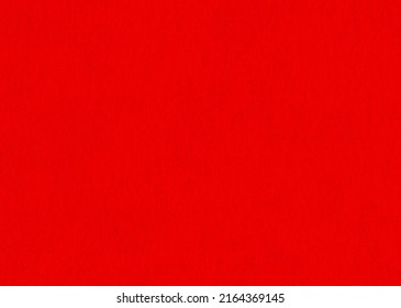 Large Image Of Bright, Neon, Scarlet Red Uncoated Paper Texture Background Scan Close Up With Fine Grain Fiber And Dust Particles Smooth Matt Wallpaper With Copy Space For Text