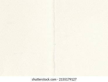 Large Image Of Close Up Paper Texture Background Folded In Half With Aged, Uncoated Fine Fiber Grain And Dust Particles In Light Beige Yellowed Color Smooth With Copy Space For Text Wallpaper Designs