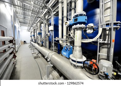 Large Industrial Boiler Room