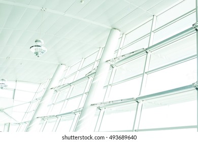 Large light white window modern background
