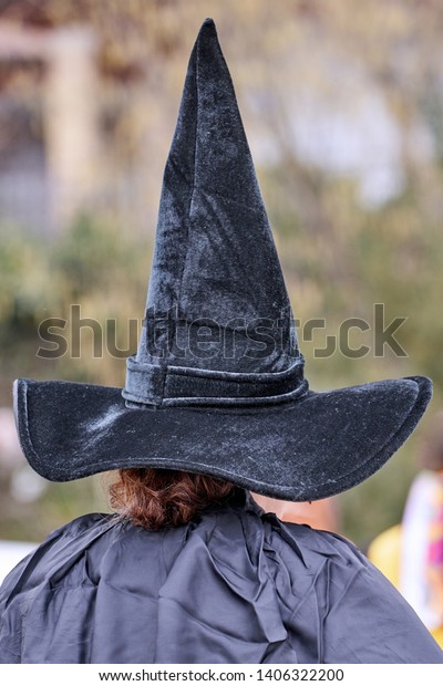Large Long Pointy Witch Hat Halloween 