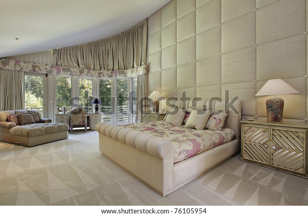 Large Master Bedroom Luxury Home Doors Stock Photo Edit Now