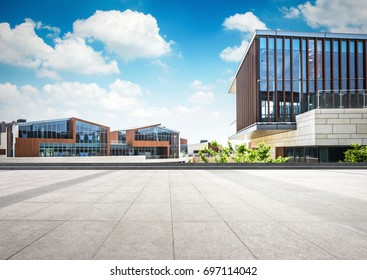 Large modern office building - Shutterstock ID 697114042