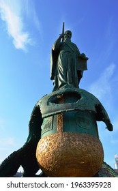 A Large Monument To Stefan Nemanja In Belgrade