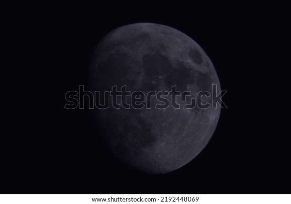 Large Moon in the Night\
Sky