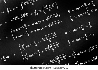 Formulas Diagrams Computer Science Data Science Stock Vector (royalty 