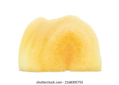 A Large Piece Of Beeswax On A White Background