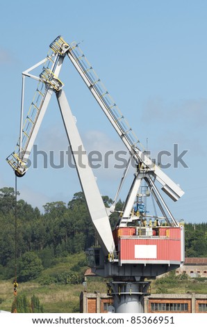 Similar – Image, Stock Photo train port Industry