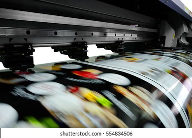 Large Printer Format Inkjet Working