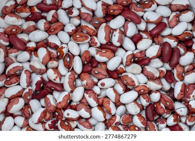 A large quantity of red beans