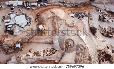 Large Quarry - Aerial image