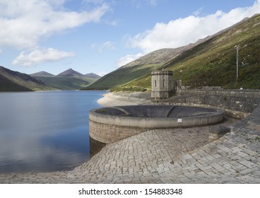 Large Reservoir In The Mourne Mountains North Ireland