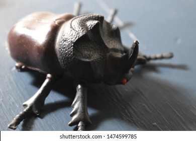 rhino beetle toy