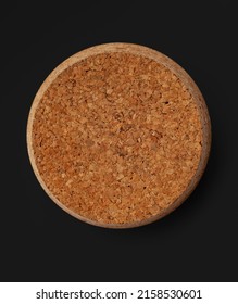 Large Round Cork Wood Base