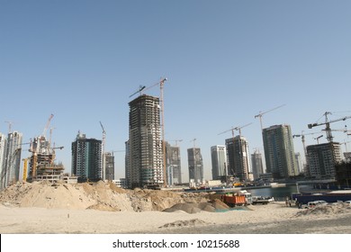 Large Scale Dubai Construction Site