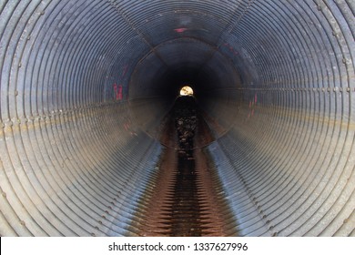 Large Steel Culvert