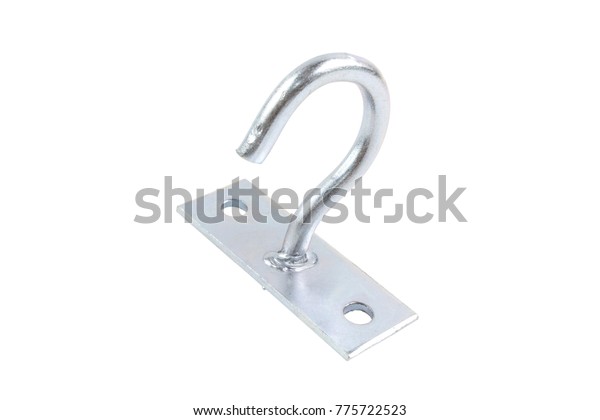 Large Steel Hook Fixtures On Wall Stock Photo Edit Now