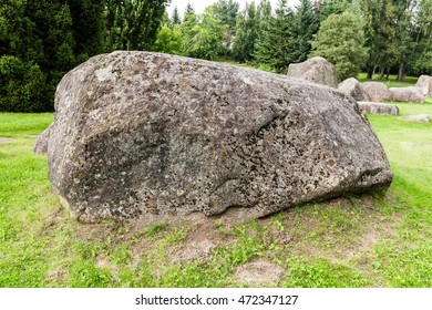 A large stone