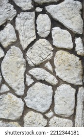 Large Stone Rock Wall Walkway