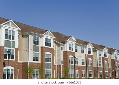 Large Suburban Apartment Building Detail