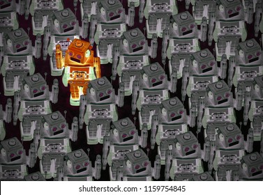 large team of Robots 