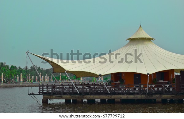 Large Tent Taman Impian Jaya Ancol Stock Photo Edit Now