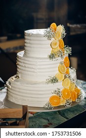 lemon wedding cake