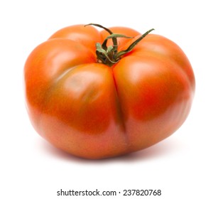 Large Tomatoes Isolated On White