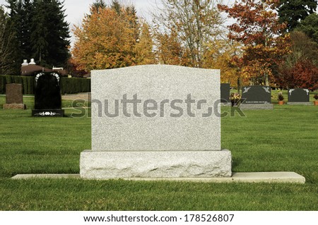 Large Tombstone 